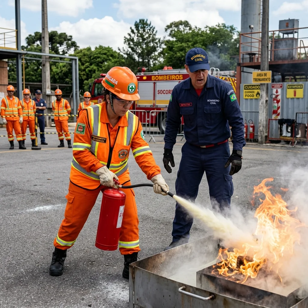 Treinamento de brigada